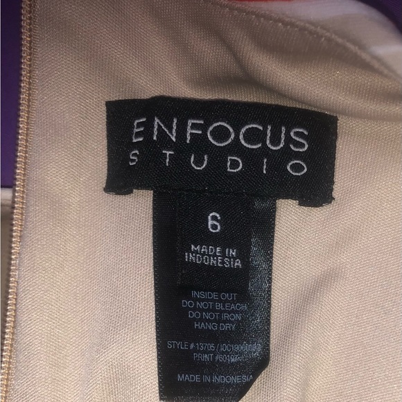 ENFOCUSED STUDIO SIZE 6 HAWAIIAN DRESS. - Picture 13 of 16